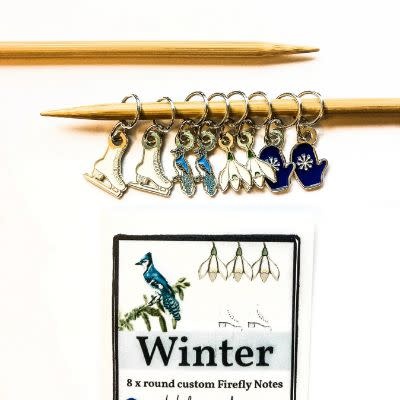 Firefly Notes Firefly Notes Stitch Markers Winter