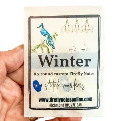 Firefly Notes Firefly Notes Stitch Markers Winter
