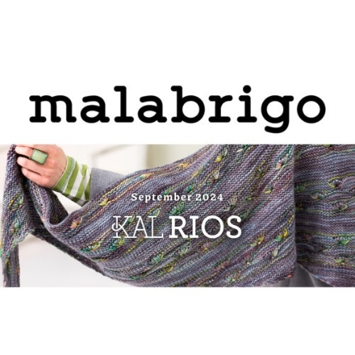 Malabrigo Leheigh Shawl - Malabrigo Rios KAL Kit