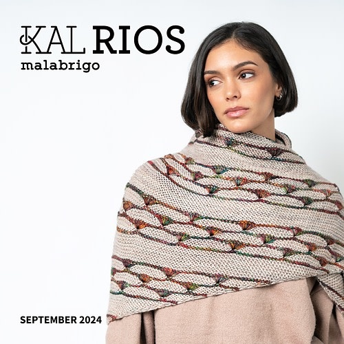 Malabrigo Leheigh Shawl - Malabrigo Rios KAL Kit