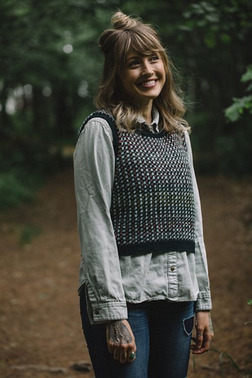 Ravelry Patterns Tessellated Vest by Andrea Mowry Ravelry Pattern