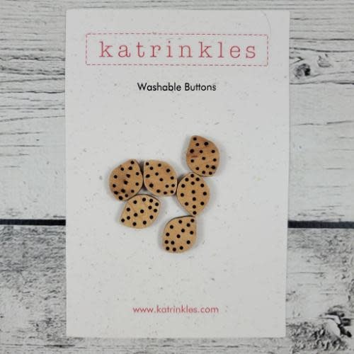 Katrinkles Katrinkles Leaf Stitchable Buttons