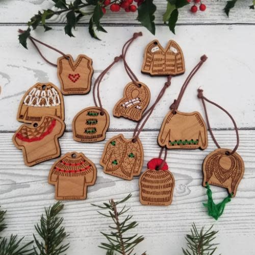 Katrinkles Katrinkles 12 Days of Stitchable Ornaments Kit