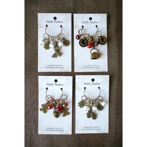 NNK Press Cozy Winter Stitch Markers