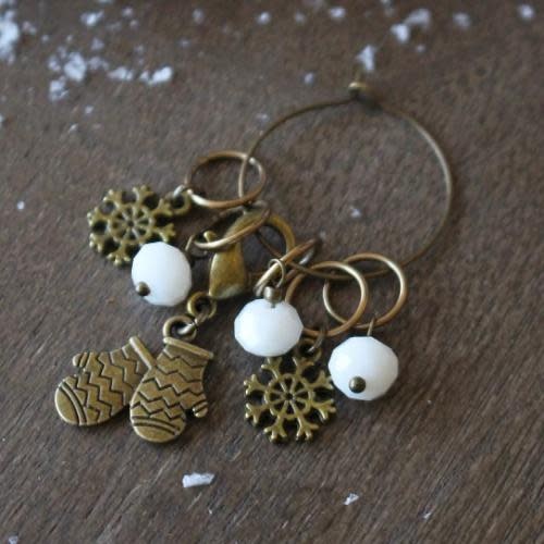 NNK Press Cozy Winter Stitch Markers