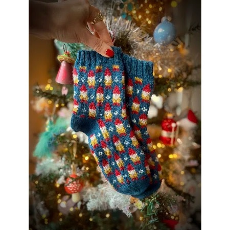 Joyful Colorwork Socks