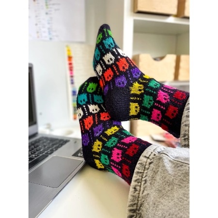 Joyful Colorwork Socks