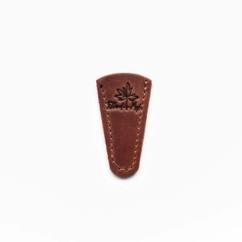 Thread & Maple Thread & Maple Leather Mini Scissors Sheath - Whiskey
