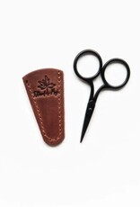 Thread & Maple Thread & Maple Leather Mini Scissors Sheath - Whiskey
