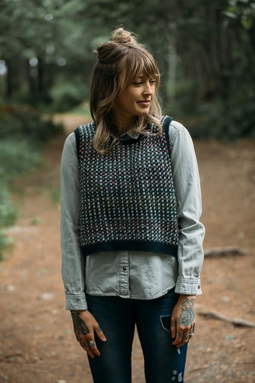 Ravelry Patterns Tessellated Vest by Andrea Mowry Ravelry Pattern