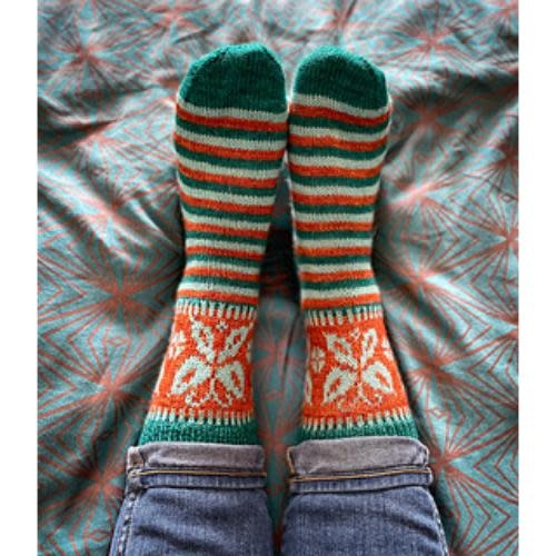 Charming Colorwork Socks