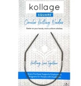 Kollage Kollage 9" (23 cm) Square Circular Firm