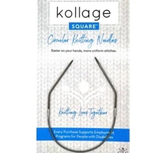 Kollage Kollage 9" (23 cm) Square Circular Firm