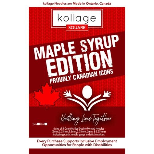 Kollage Kollage DPN Kit with Case - Maple Syrup Edition