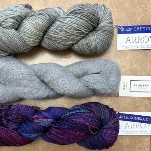 Malabrigo Alpine Shawl Knit Along Kit