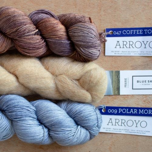 Malabrigo Alpine Shawl Knit Along Kit
