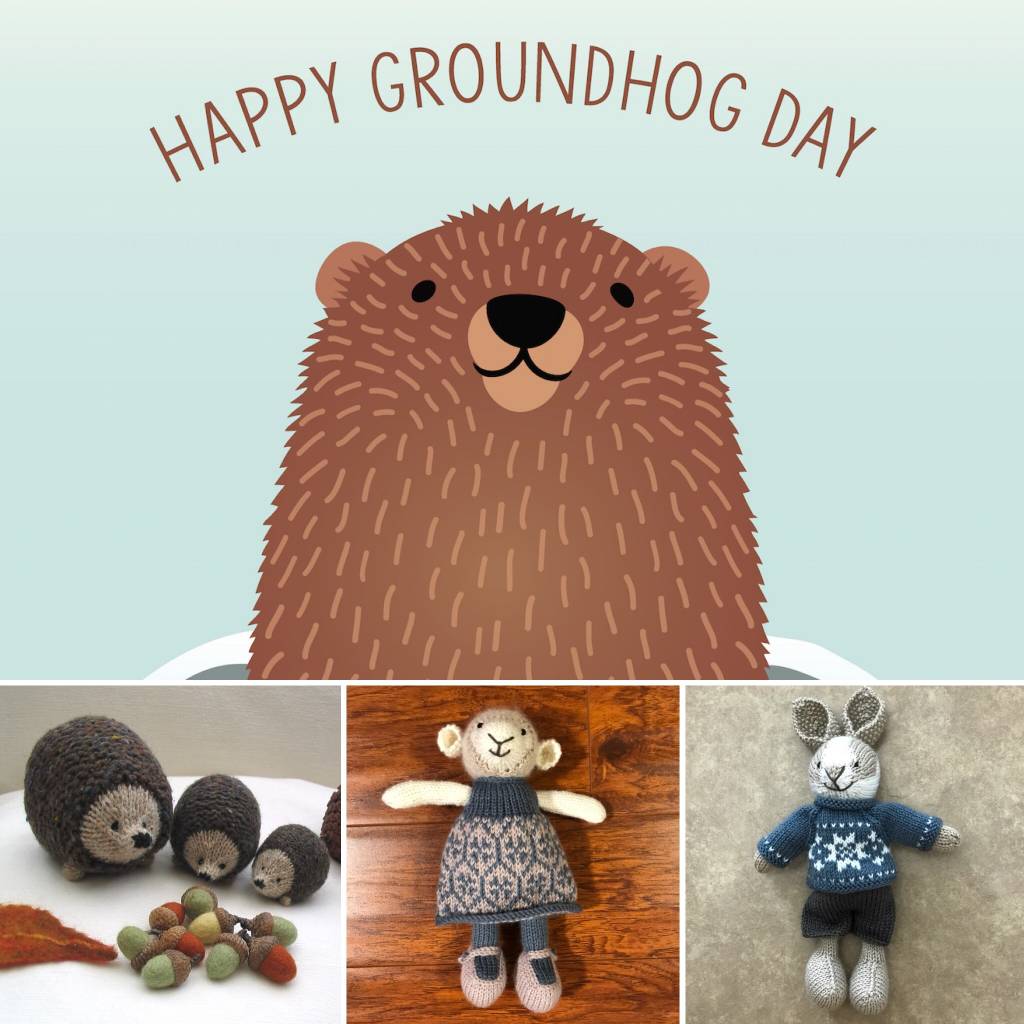 Free Pattern Fridays - Friday, February 2, 2018: It's Groundhog Day...