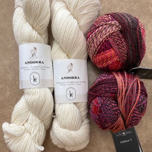 Celestia Top by Zanete Knits Kit