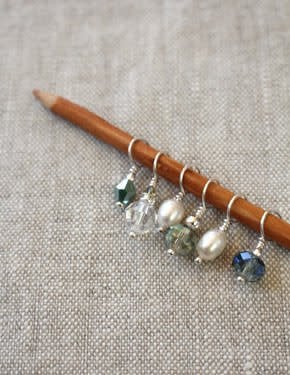 Wool & Wire Wool & Wire Spring Mini Stitch Markers (Set of 6)