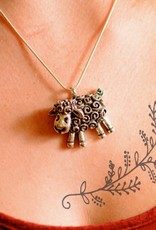Furls Cassie: Stunning Pewter Lamb Pendant
