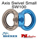 DMM Axis Swivel, Small Titanium/Blue Color