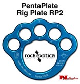 Rock Exotica PentaPlate RP2 Five Hole Rig Plate