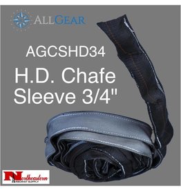 All Gear Inc. Chafe Sleeve, HD Polyester 3/4” ID x 30’ stitch lines every 12”