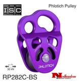 ISC Pulley Phlotich Purple with Bushings 30kN 1/2" Rope Max.