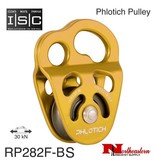 ISC Pulley Phlotich Gold with Bushing 30kN 1/2" Rope Max.