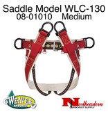 Weaver Saddle WLC-130 with Heavy-Duty Coated Webbing Leg Straps