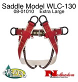 Weaver Saddle WLC-130 with Heavy-Duty Coated Webbing Leg Straps