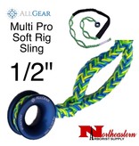 All Gear Inc. Multi Pro Soft Rig Sling 1/2" x 10' 12-Strand Polyester