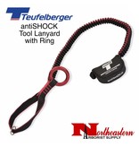 Teufelberger antiSHOCK Chainsaw Lanyard with Ring and Tear Webbing