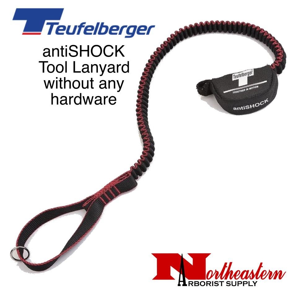 Teufelberger antiSHOCK Chainsaw Lanyard withOut  Hardware and Tear Webbing