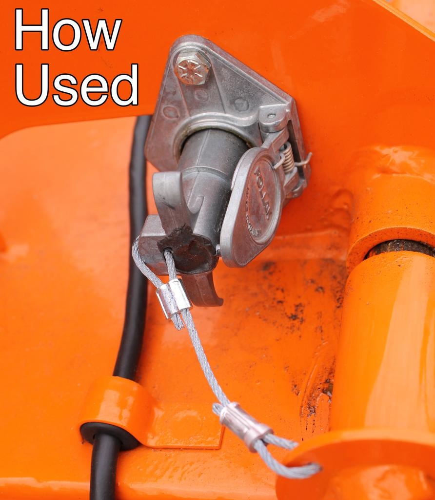 Engine Disable/Kill Switch, Plug Side (Male), used with 6 way shut down