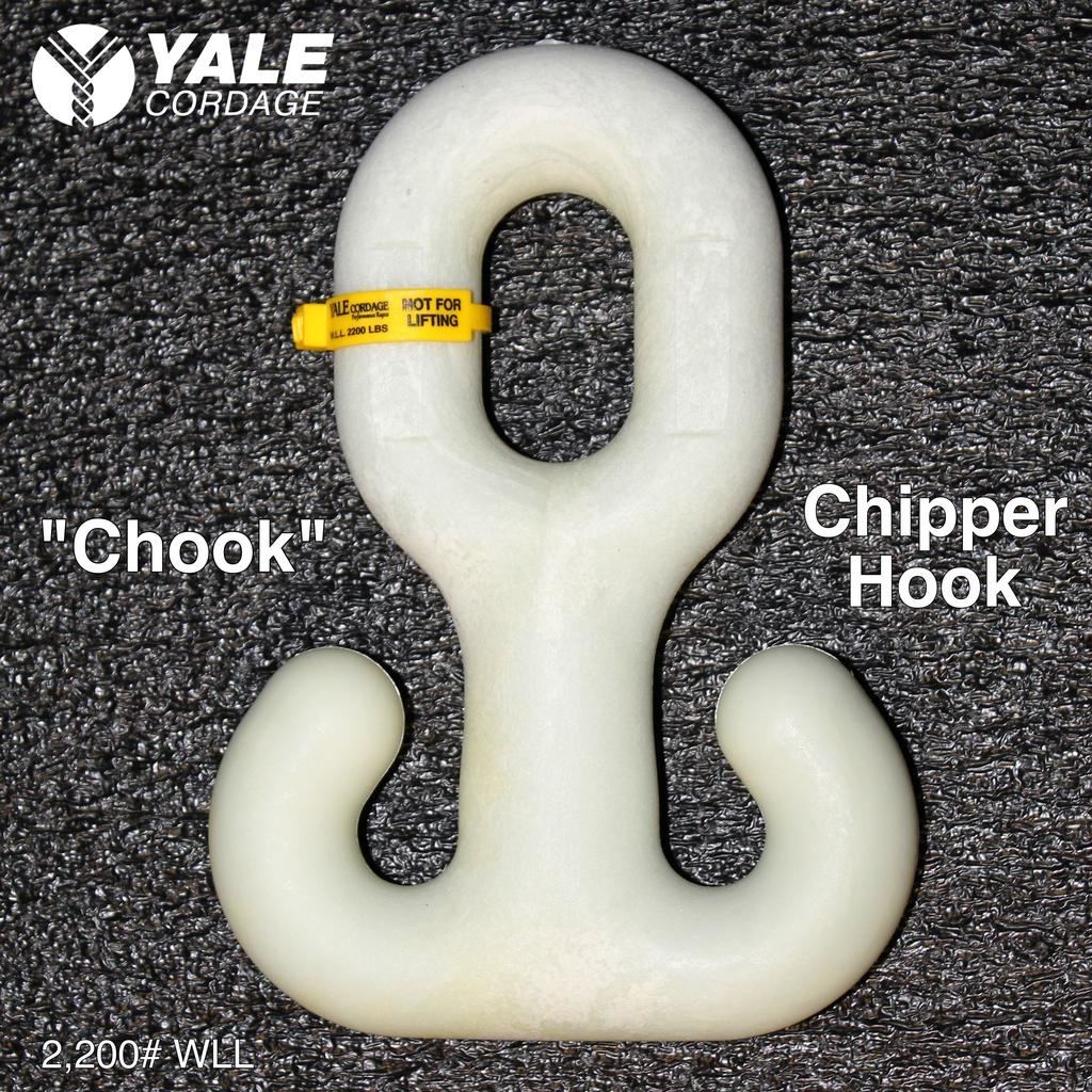 YALE Chook, highdensity polymer Chipper Winch Hook Northeastern
