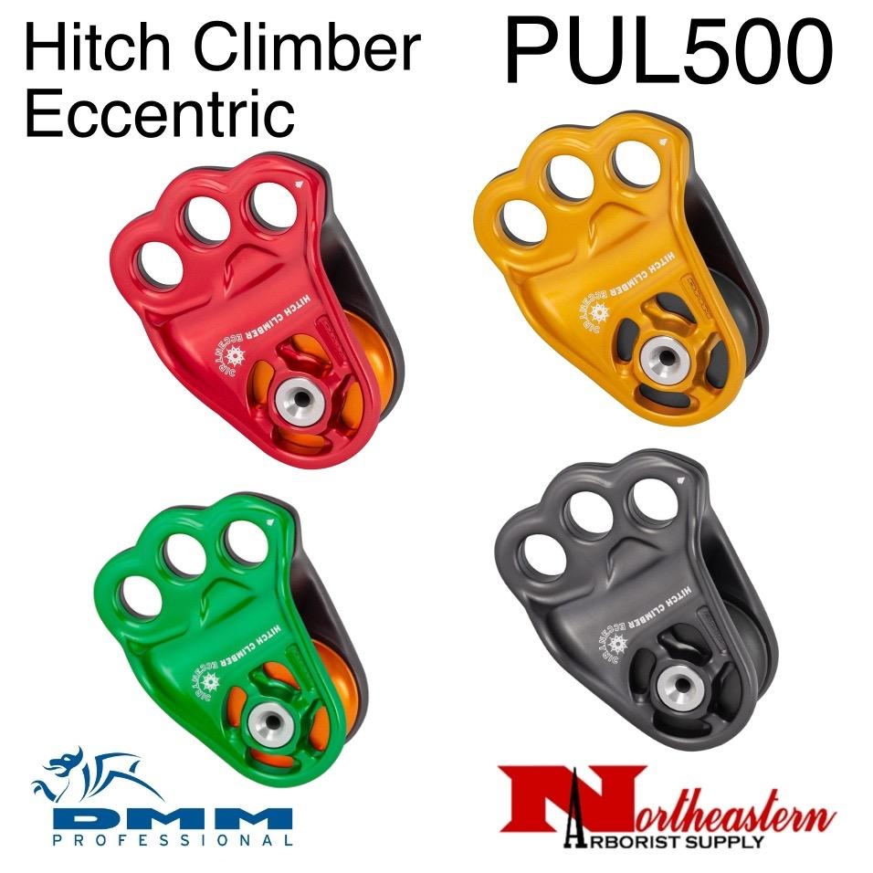DMM Pulley Hitch Climber Eccentric, 32kN MBS, PUL500 Northeastern