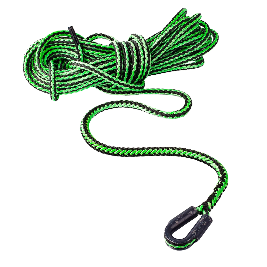 Hercules 3/8" Winch Line with Thimble, Tensile Strength 19,500lbs