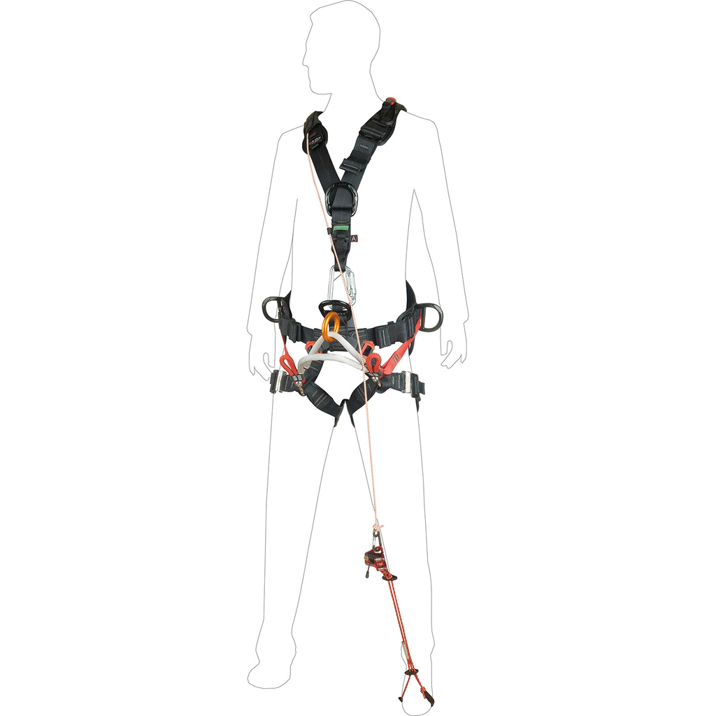 Camp Safety Turboknee System, efficient knee ascender system for SRT t