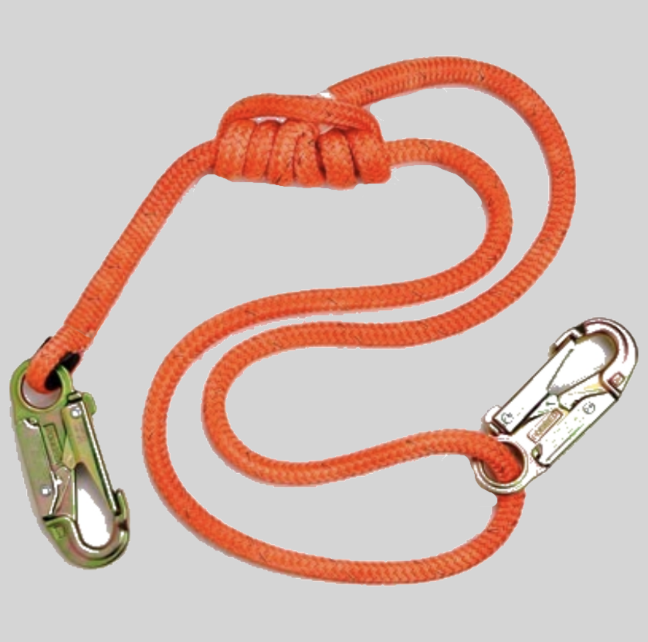 Rope Logic's Buckstrap Double Braid Lanyard, 4 ft 7 ft, AL15242 Northeastern Arborist Supply