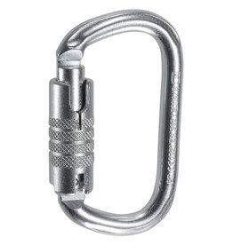 CAMP SAFETY Carabiner ANSI OVAL 3LOCK Steel Auto Gate 30 kN Max.