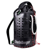 Teufelberger ropeBUCKET 50 liter bag also comes with shoulder straps and the comfort handle