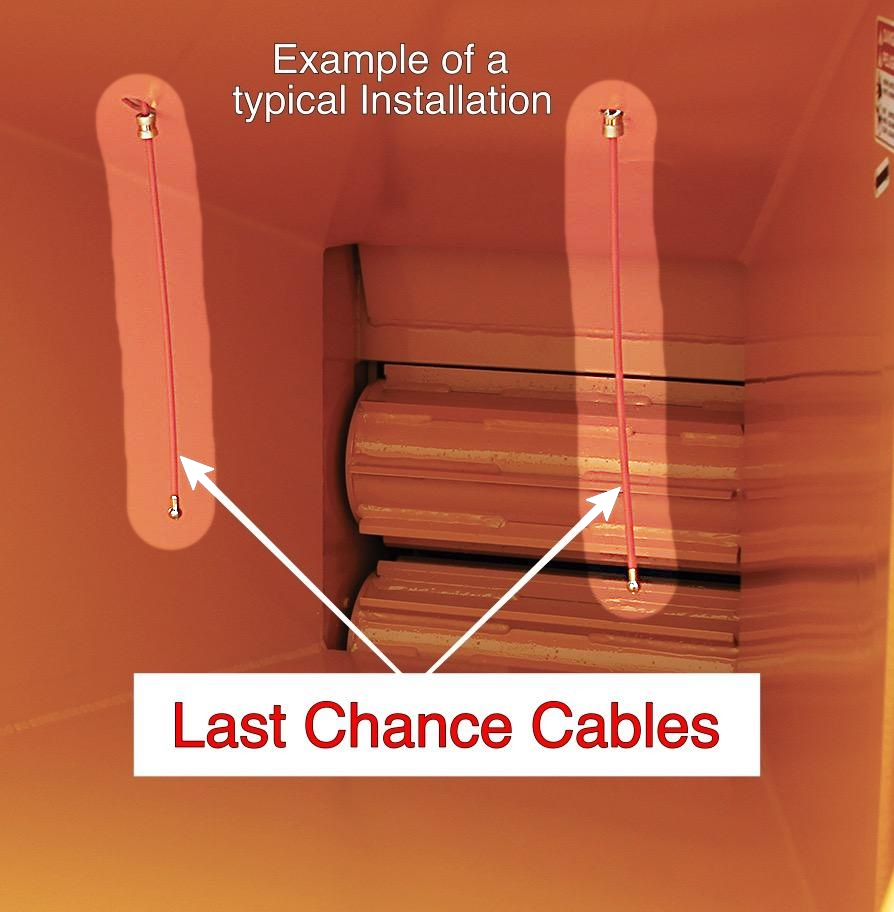 Agriculture & Forestry LAST CHANCE CABLE KIT EMERGENCY STOP INFEED CABLE FOR WOOD CHIPPERS