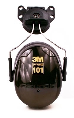 3M PELTOR Optime Dielectric 101 Helmet-Mount Earmuffs, H7P3E