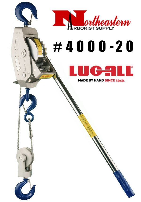 Business & Industrial LugAll 2.5 Ton 5000 LB 5K Cable Hand Winch Come