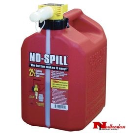 NO-SPILL® Red 2.5 Gallon Gas Can #1405