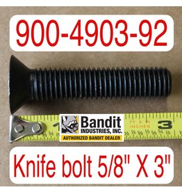 Bandit® Parts Knife Bolt 5/8" x 3" Long, 900-4903-92