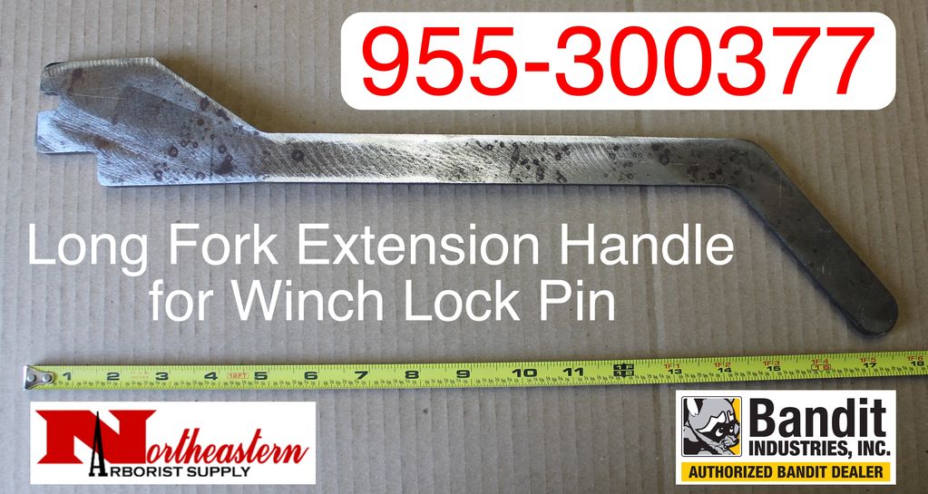 Bandit® Parts Long Fork Extension Handle for Winch Lock Pin 955-300377