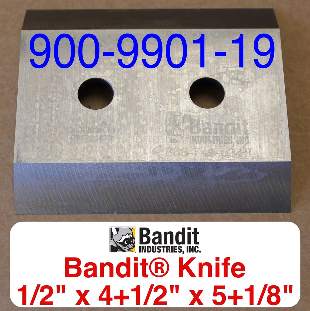Bandit® Parts Knife M150XP-1850 5/8 Hole, 1/2" x 4+1/2" Wide x 5+1/8" Long