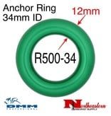 DMM Anchor Ring 34mm ID, Green Color